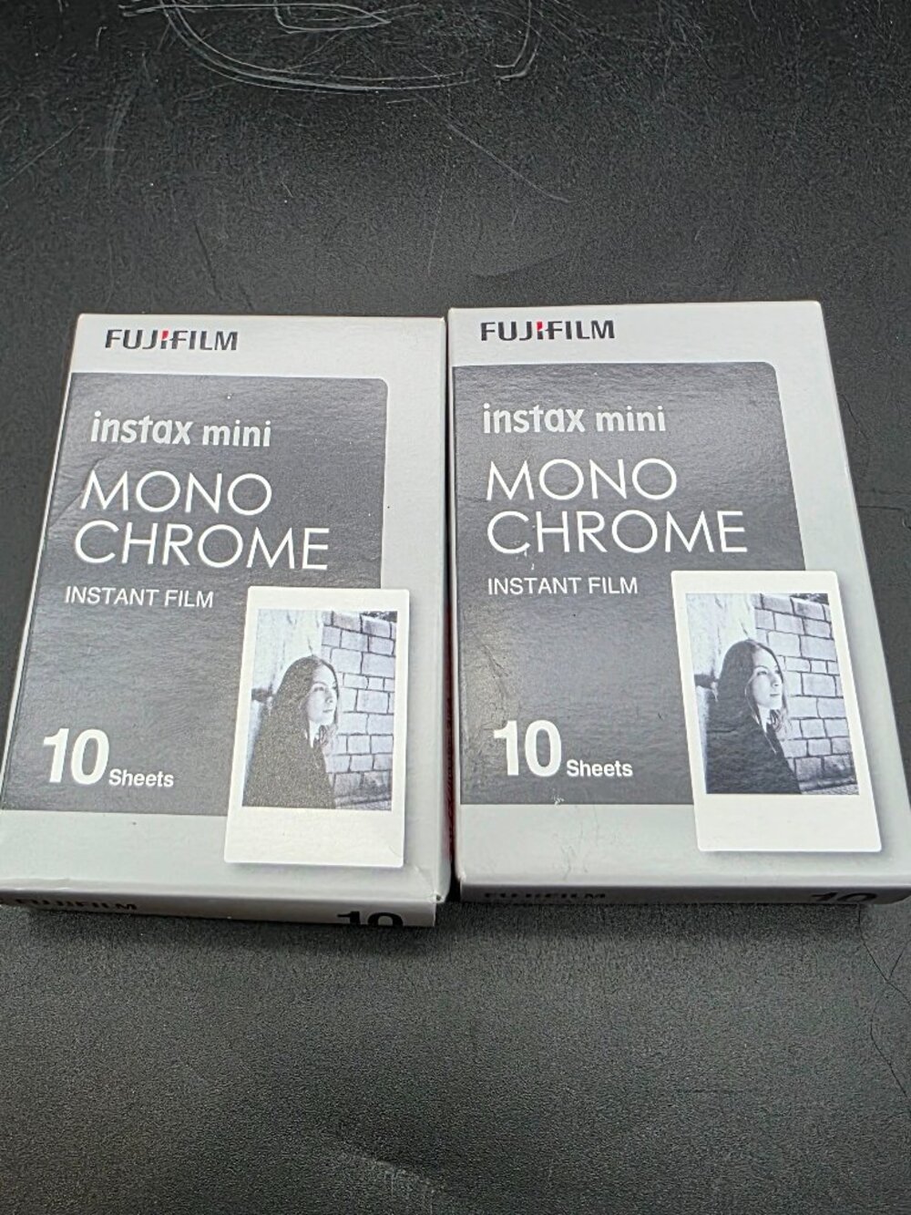 Fujifilm Instax Mini Monochrome Instant Film 20 Sheets exp 10/18 New & Sealed